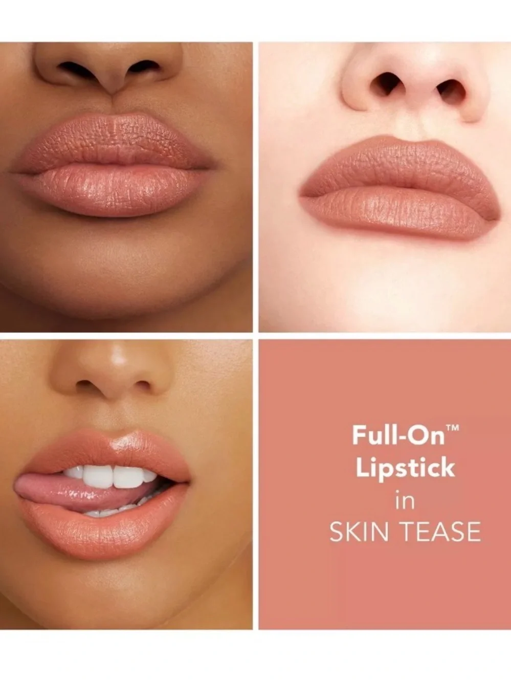 Buxom Satin Full-On Plumping Lipstick Skin Tease